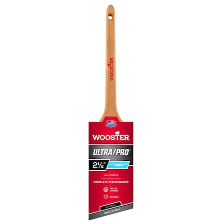 Wooster 2-1/2" Thin Angle Sash Firm, Nylon/Polyester Bristle, Paint Brush 4181